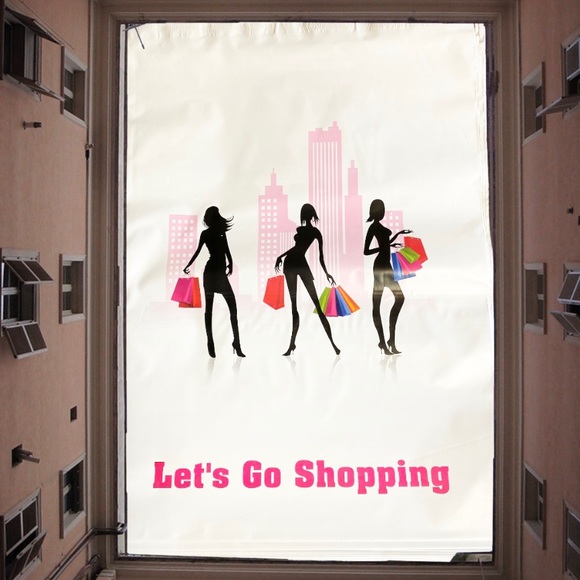 25 14X19 Shopping Girls Poly Mailers CLEARANCE - Picture 4 of 5